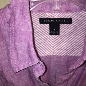 Banana Republic Tops - banana republic purple button down shirt Banana Republic Tops - banana republic purple button down shirt